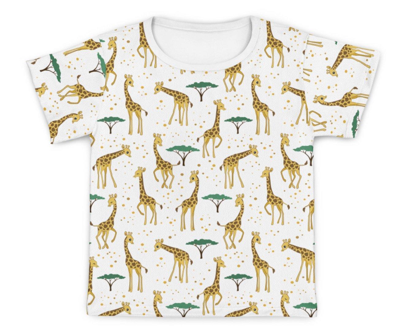 Camiseta Kids Girafa - Mini Boo Store