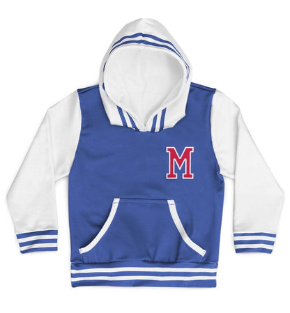 Conjunto Moletom + Calça College Azul Personalizado - Mini Boo Store