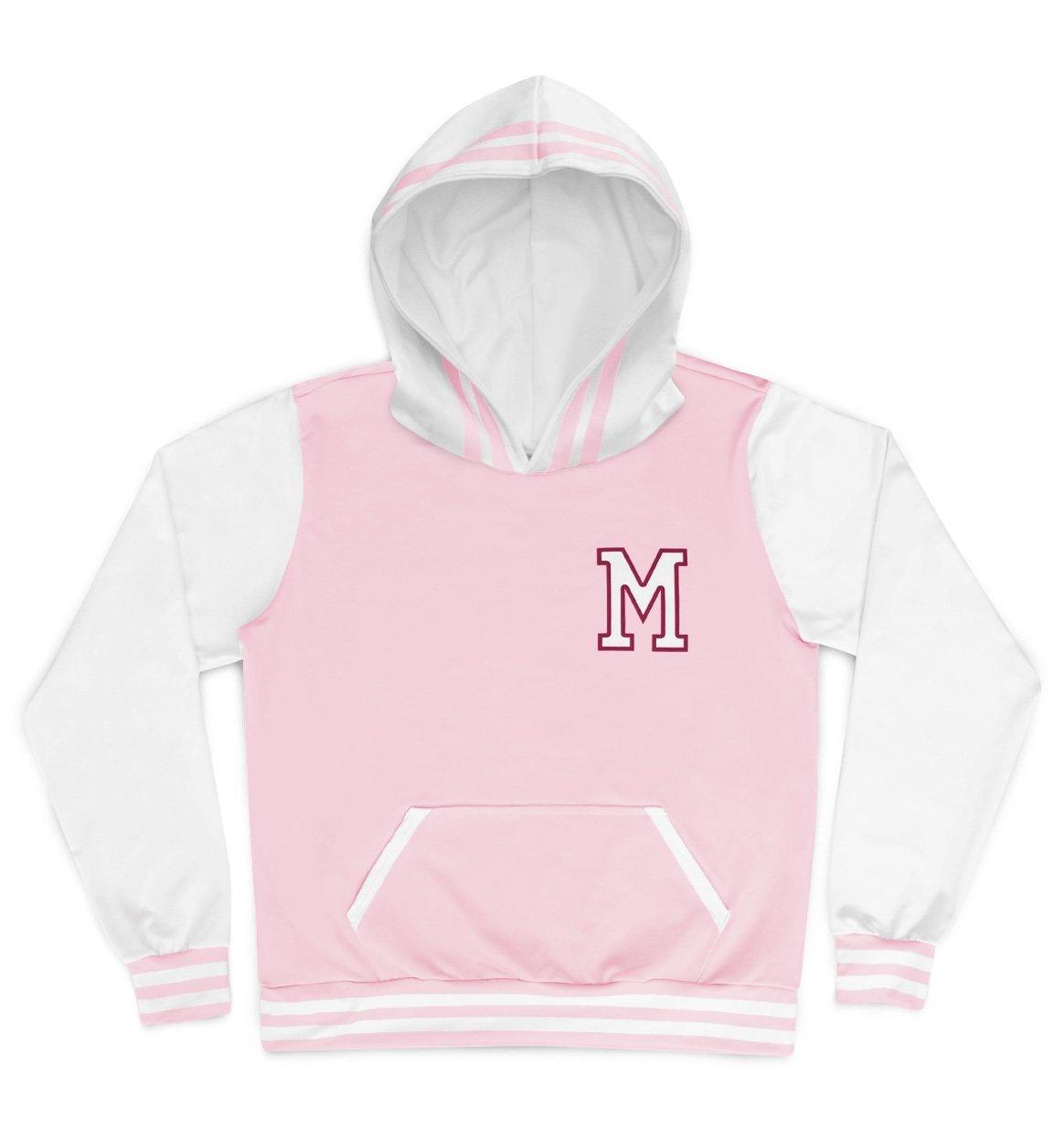 Moletom Mamãe College Rosa Personalizado - Mini Boo Store