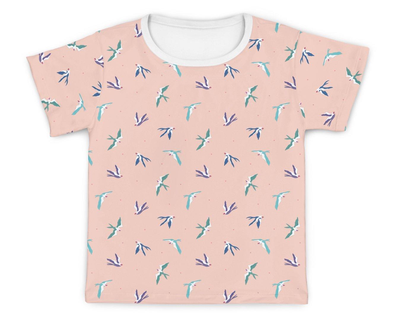 Camiseta Kids Andorinhas - Mini Boo Store