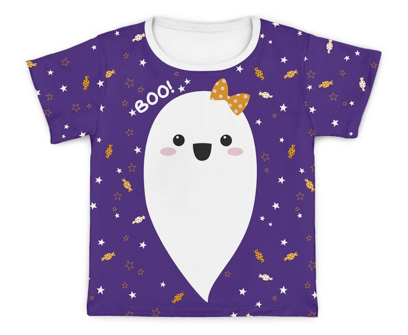 Camiseta Kids Fantasma Menina - Mini Boo Store
