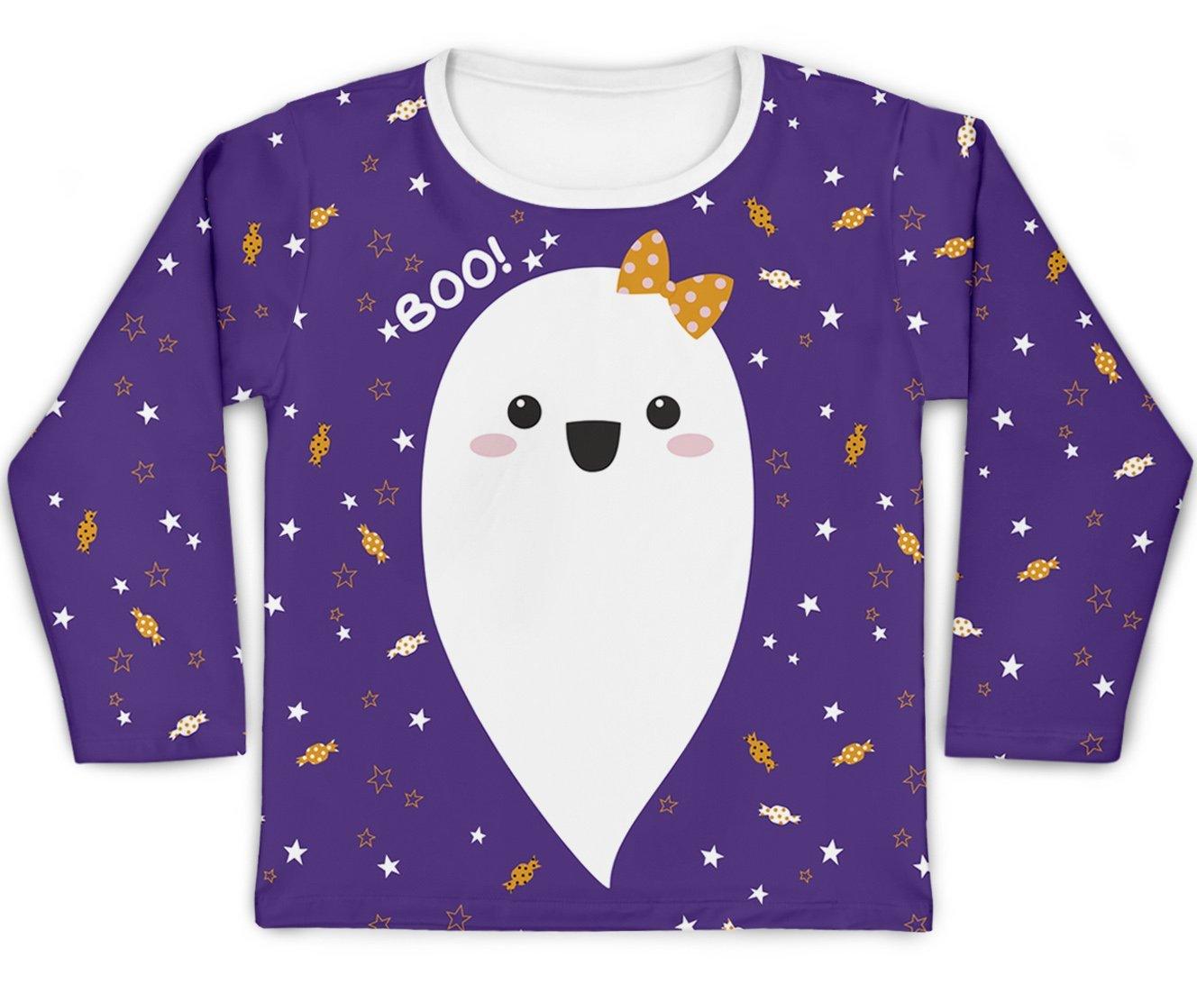 Camiseta Kids Fantasma Menina - Mini Boo Store