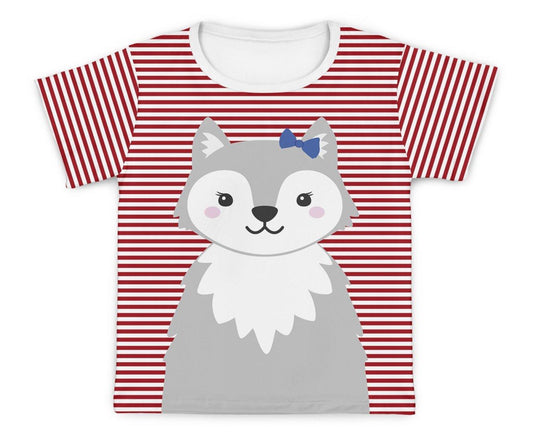 Camiseta Kids Lobinha - Mini Boo Store