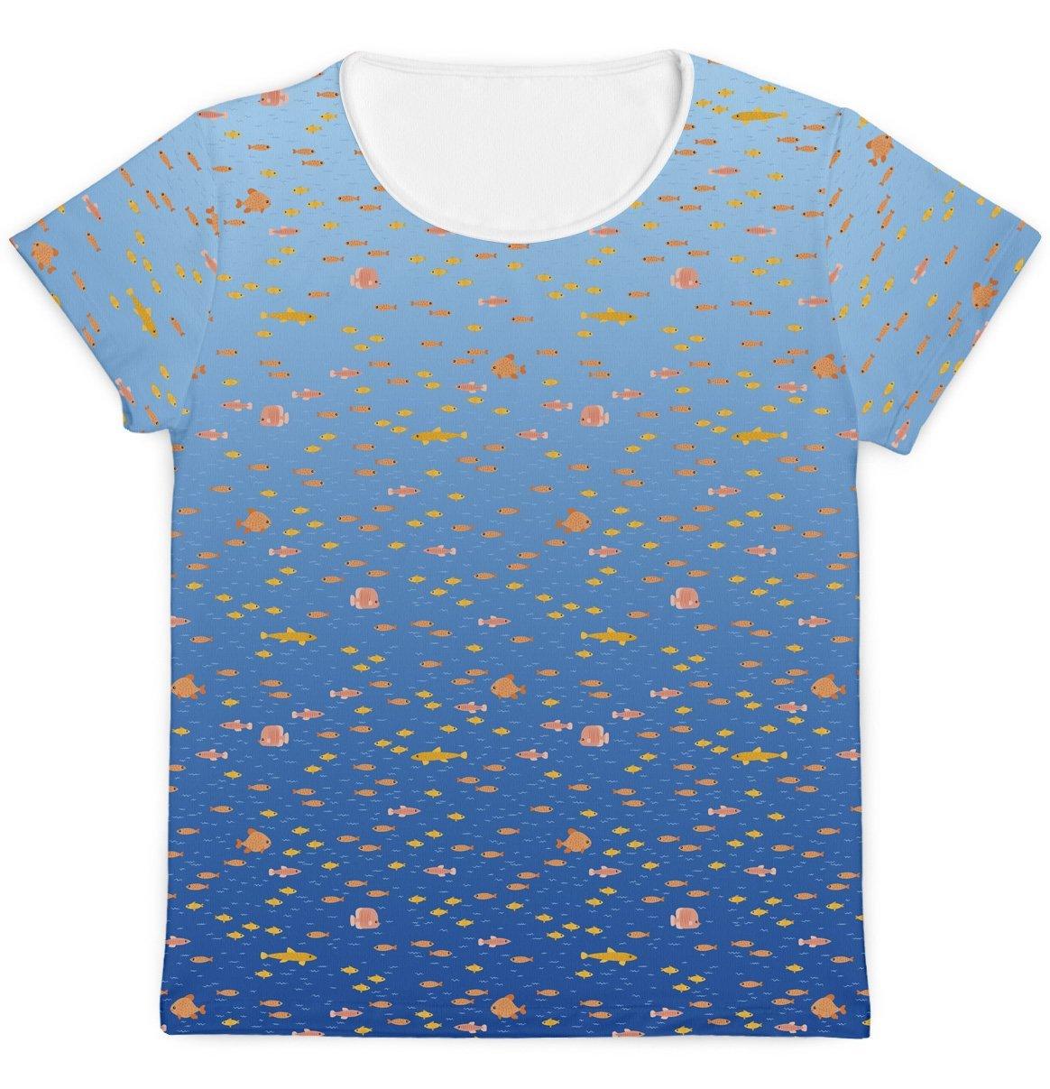 Camiseta Mamãe Peixinhos - Mini Boo Store