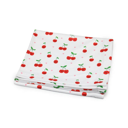 Mantinha Micro soft Cerejinhas - Mini Boo Store