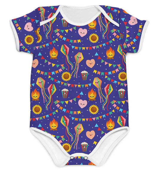 Body Bandeirinha Menina - Mini Boo Store