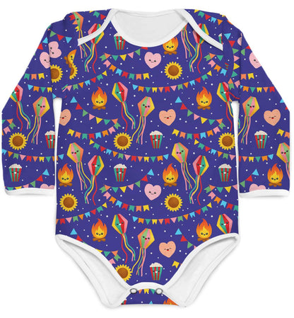 Body Bandeirinha Menina - Mini Boo Store