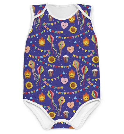 Body Bandeirinha Menina - Mini Boo Store