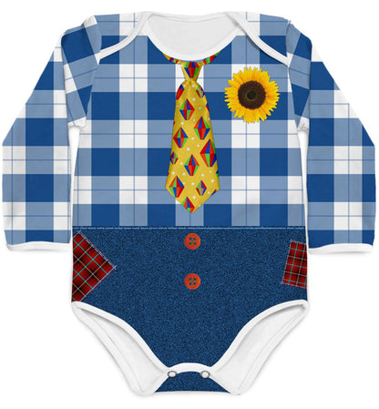 Body Caipira Azul - Mini Boo Store