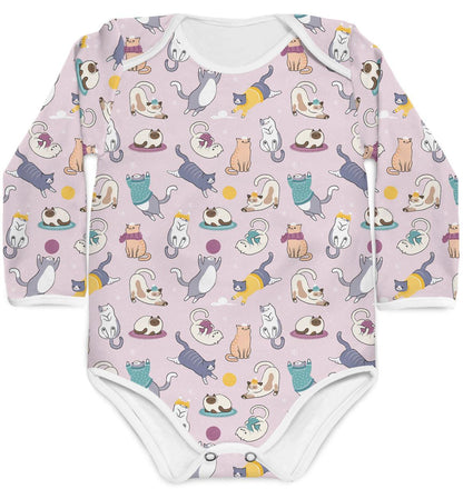 Body Gatinhos Rosa - Mini Boo Store