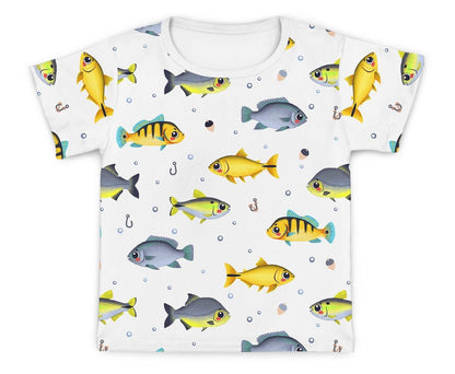 Camiseta Kids Pescaria - Mini Boo Store