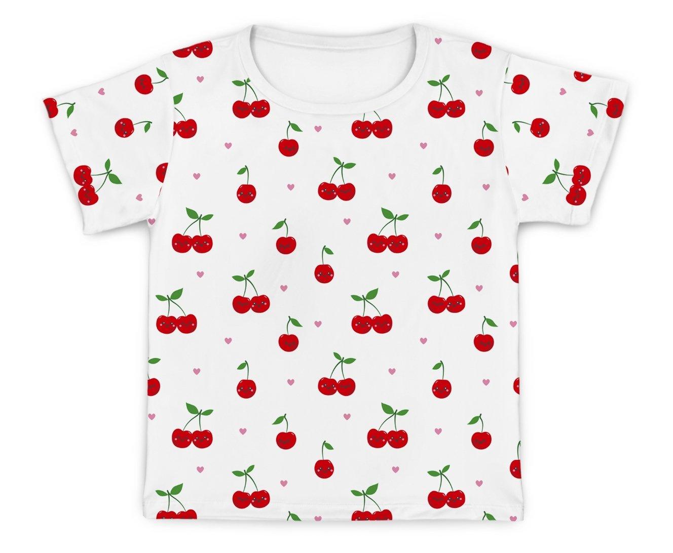 Camiseta Kids Cerejinhas - Mini Boo Store
