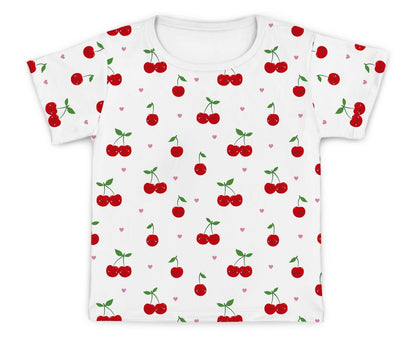 Camiseta Kids Cerejinhas - Mini Boo Store