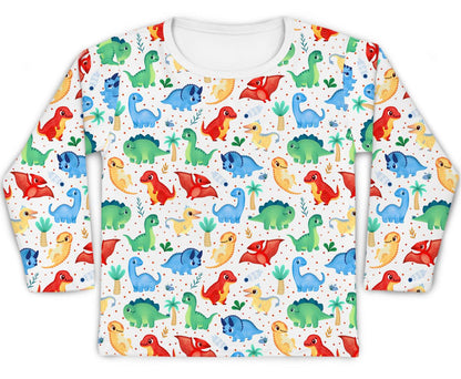Camiseta Kids Dinos - Mini Boo Store