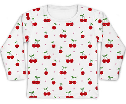 Camiseta Kids Cerejinhas - Mini Boo Store