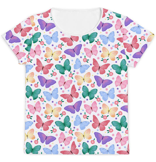 Camiseta Mamãe Borboletas - Mini Boo Store