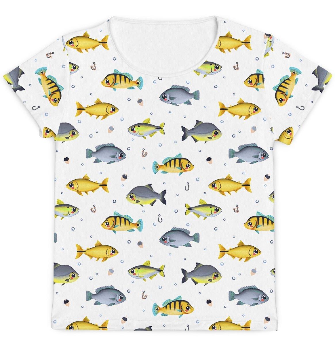 Camiseta Mamãe Pescaria - Mini Boo Store