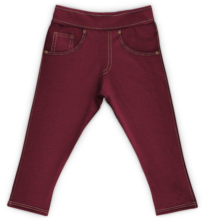 Combo Body Cerejinhas + Calça Jeans Bordô - Mini Boo Store