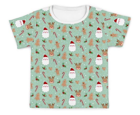 Camiseta Kids Natal verde