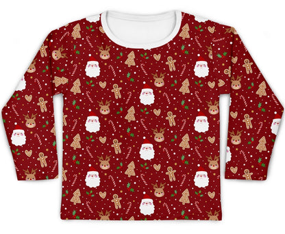 Camiseta Kids Natal vermelho PROMO