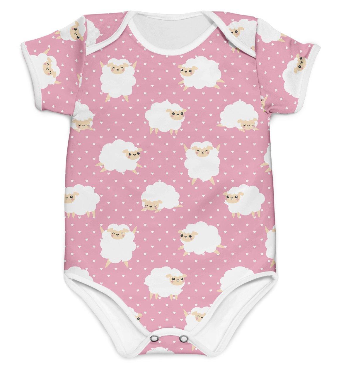 Body Ovelha Rosa - Mini Boo Store