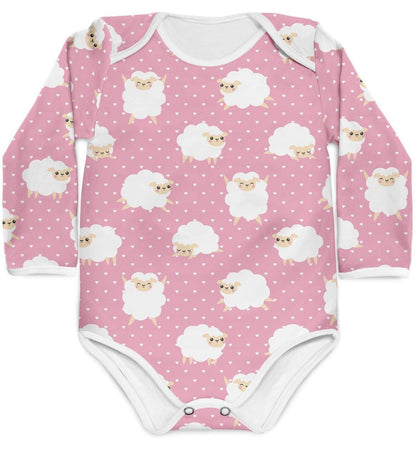 Body Ovelha Rosa - Mini Boo Store