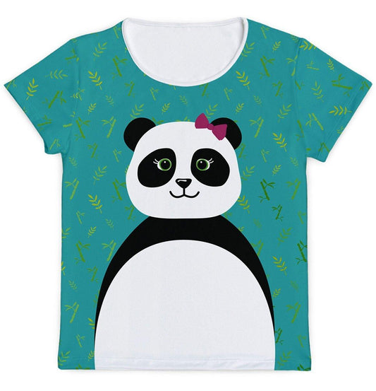 Camiseta Mamãe Panda - Mini Boo Store