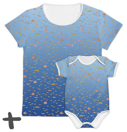 Tal Mãe Tal Baby Peixinhos - Mini Boo Store