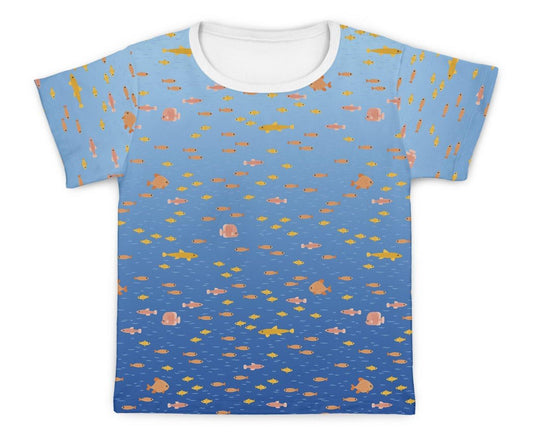 Camiseta Kids Peixinhos - Mini Boo Store