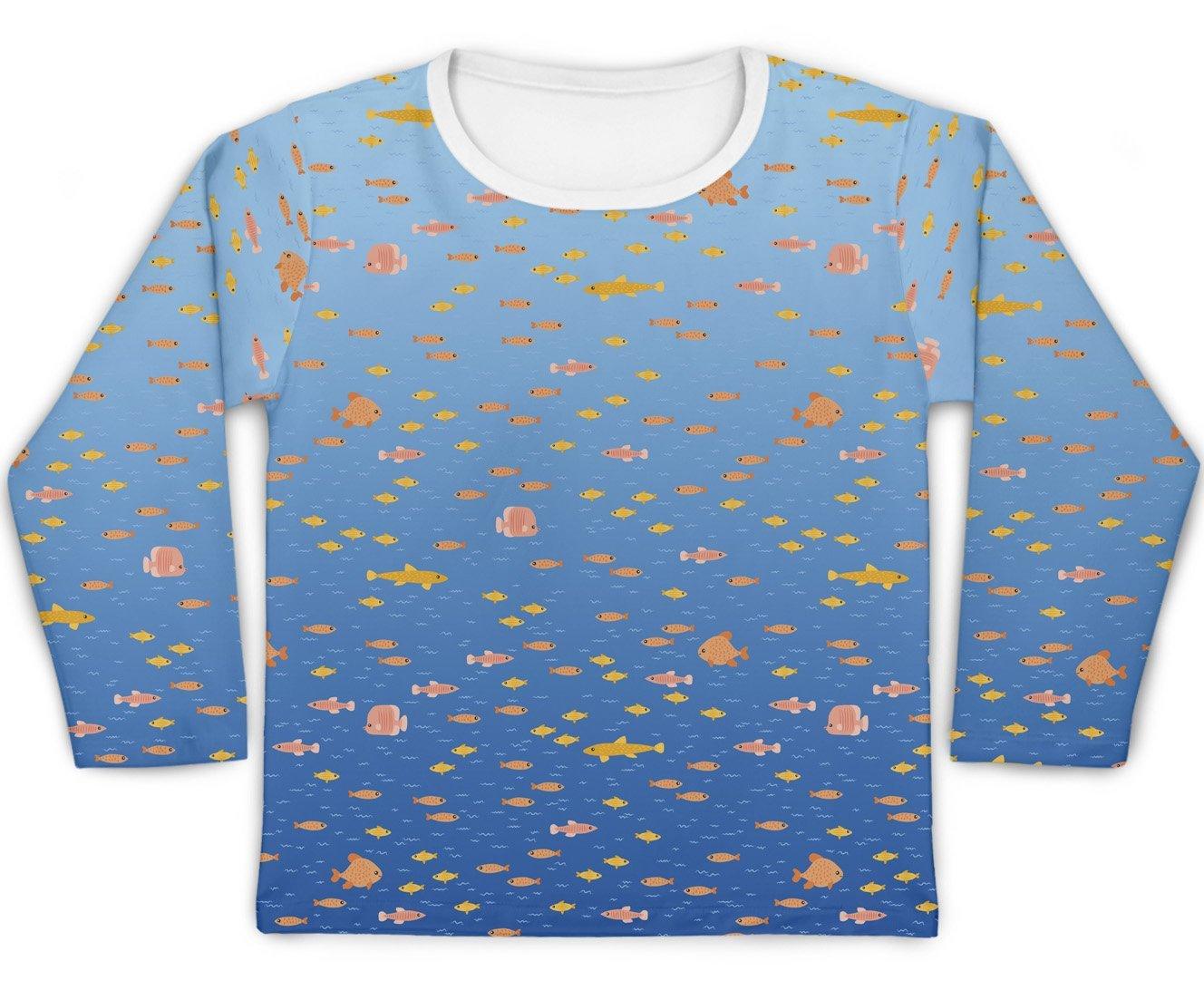 Camiseta Kids Peixinhos - Mini Boo Store