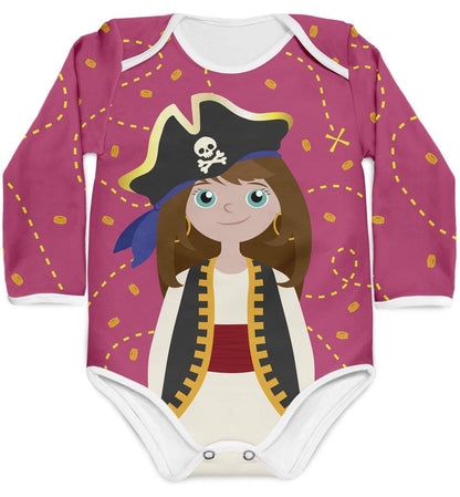 Body Pirata Menina - Mini Boo Store