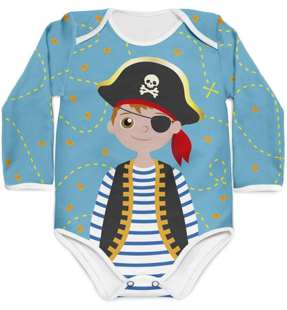 Body Pirata Menino - Mini Boo Store