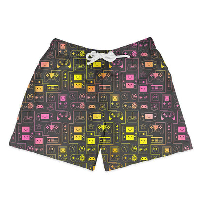 Shorts Infantil Vídeo Game Rosa - Mini Boo Store