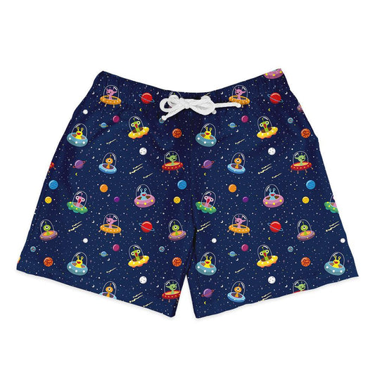Shorts Infantil Alien - Mini Boo Store