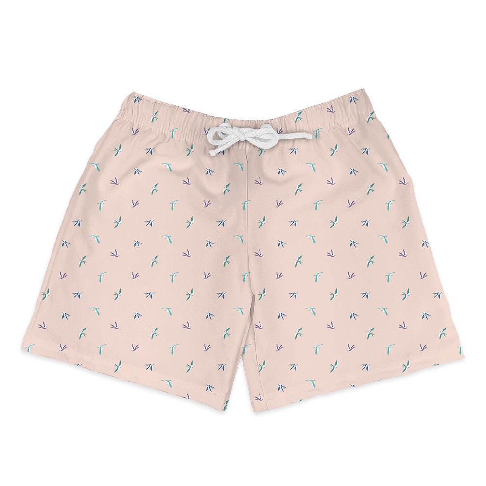 Shorts Infantil Andorinhas - Mini Boo Store