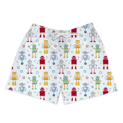 Shorts Infantil Robô - Mini Boo Store