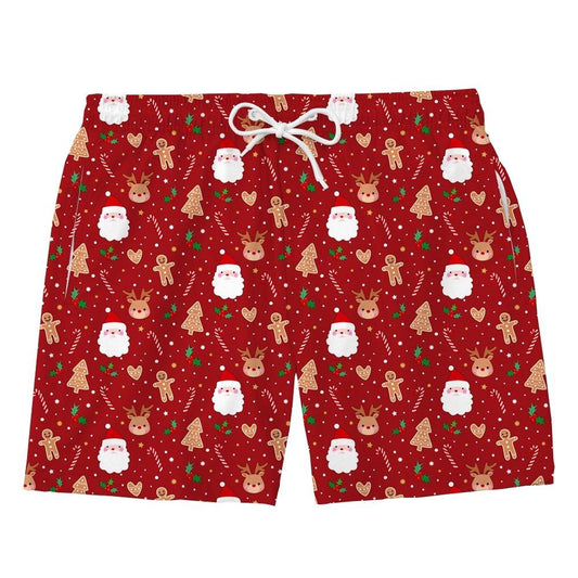 Shorts Papai Natal vermelho - Mini Boo Store