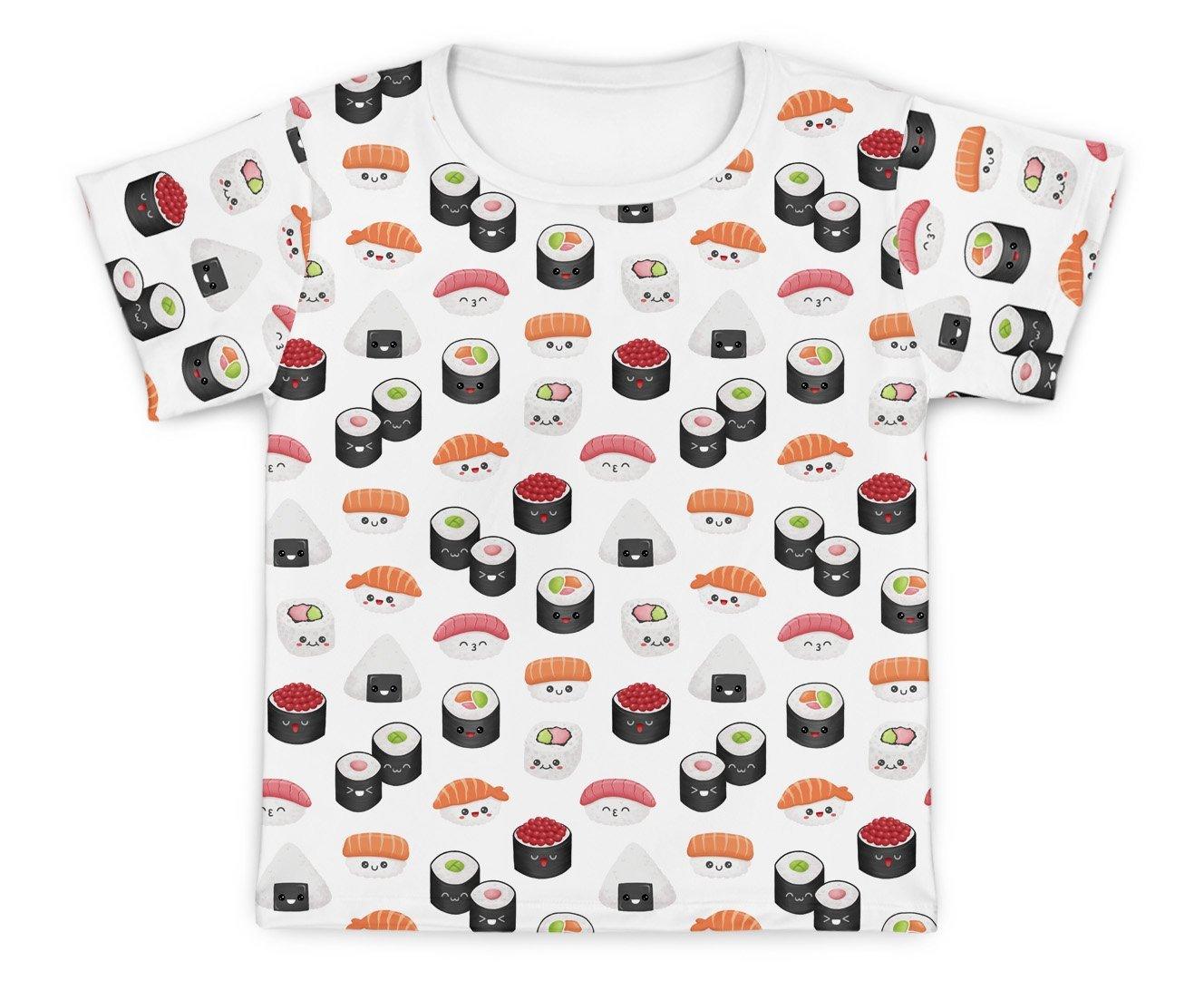 Camiseta Kids Sushi - Mini Boo Store