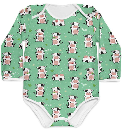 Body Vaquinhas Verde - Mini Boo Store