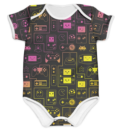 Body Vídeo Game Rosa - Mini Boo Store