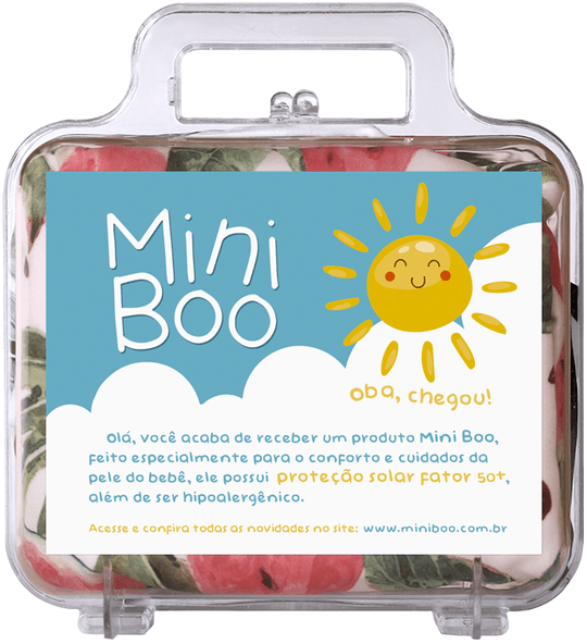 Maletinha Acrílica para Presente - Mini Boo Store