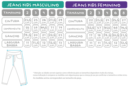 Jeans Fúcsia Kids MiniBoo - Mini Boo Store